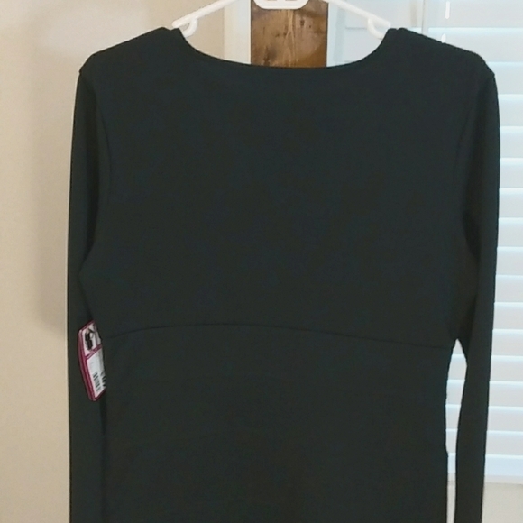 Shapesational Ultimate Shaping Black Long Sleeves Dress Size L Shape Built In - Picture 7 of 14